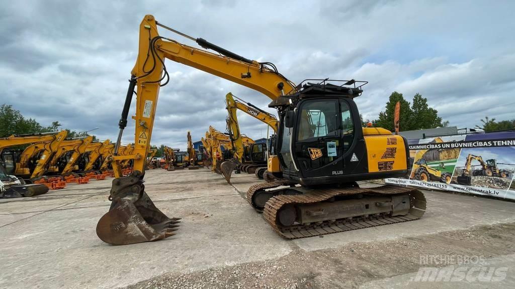 JCB JS 145 LC Kāpurķēžu ekskavatori
