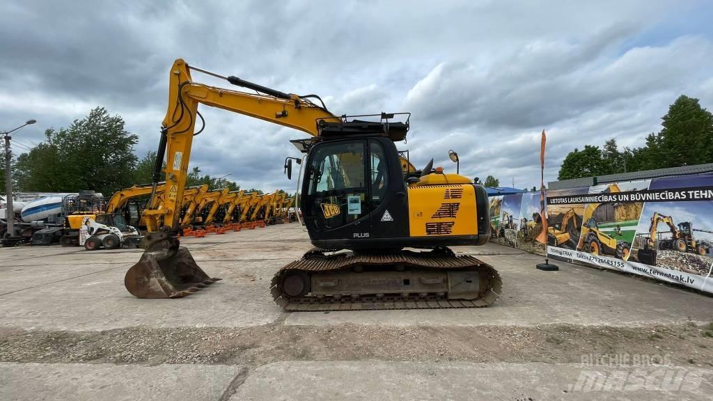 JCB JS 145 LC Kāpurķēžu ekskavatori