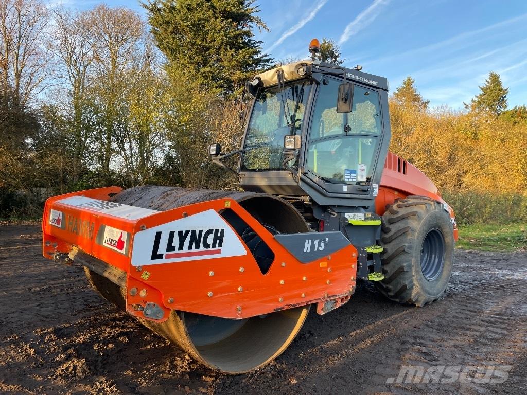 Hamm H13 i Vienvalča grunts veltņi