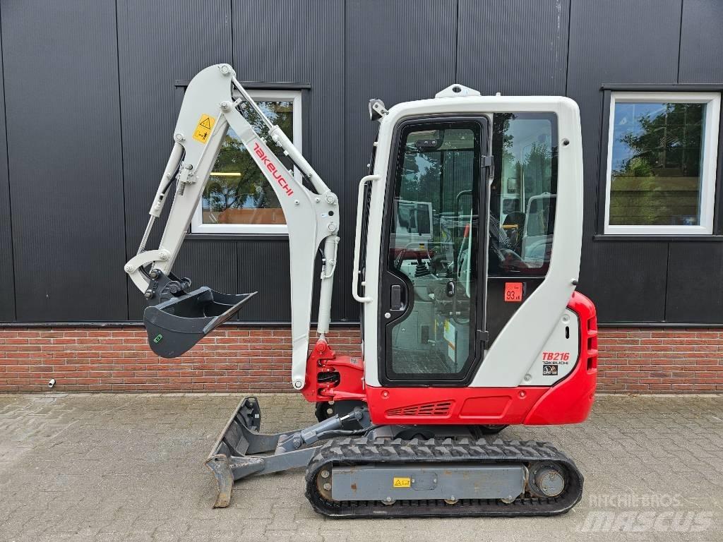 Takeuchi TB 216 Mini ekskavatori < 7 t