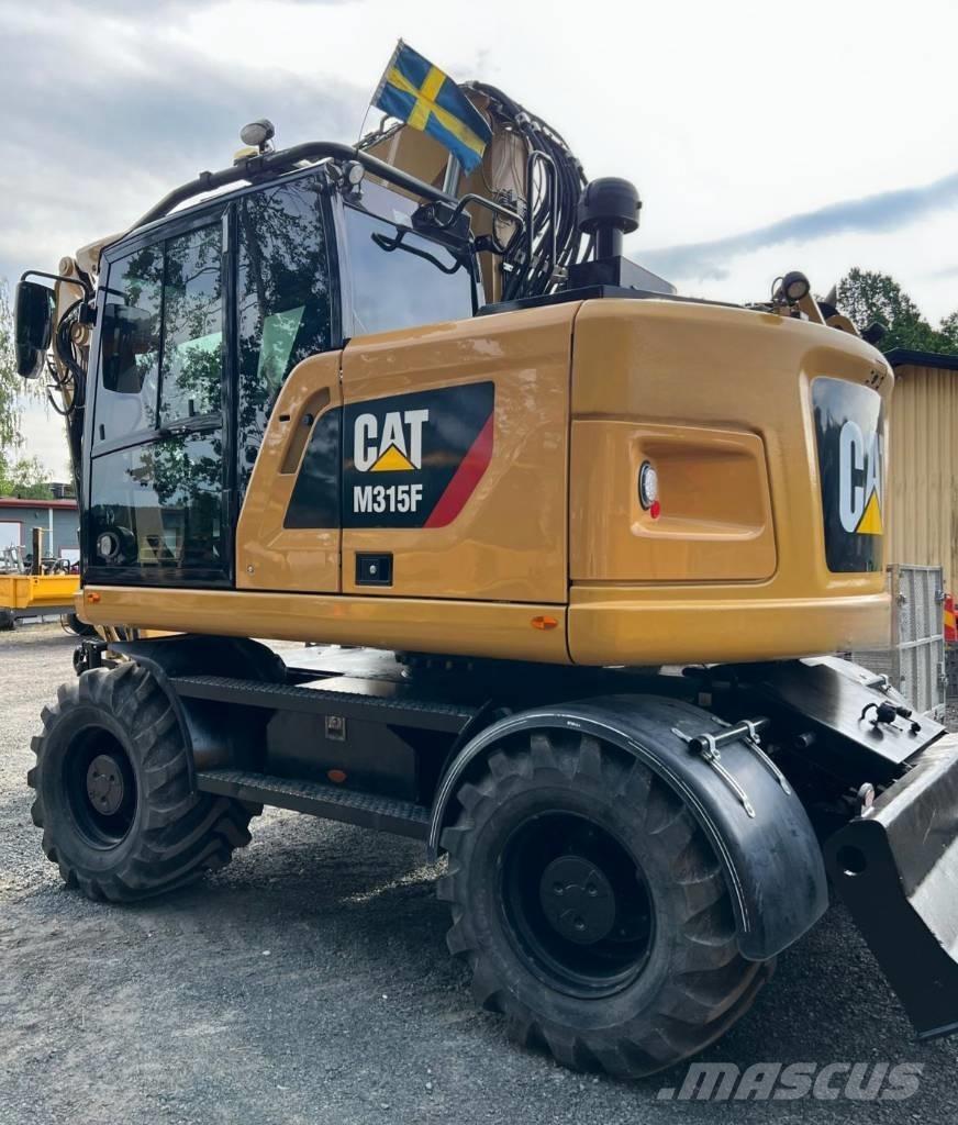 CAT 315 F Ekskavatori uz riteņiem