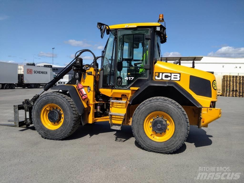 JCB 417 HT Iekrāvēji uz riteņiem