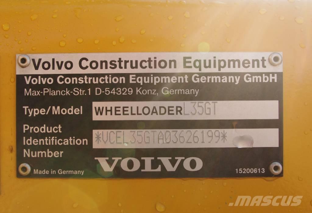 Volvo L 35 G Iekrāvēji uz riteņiem