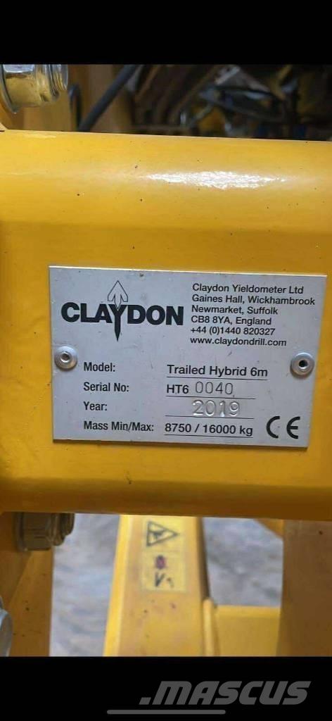 Claydon T6 Hybrid Sējmašīnas