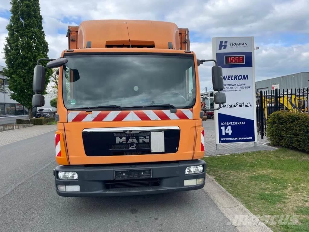 MAN TGL 8.220 Platformas/izkraušana no sāniem