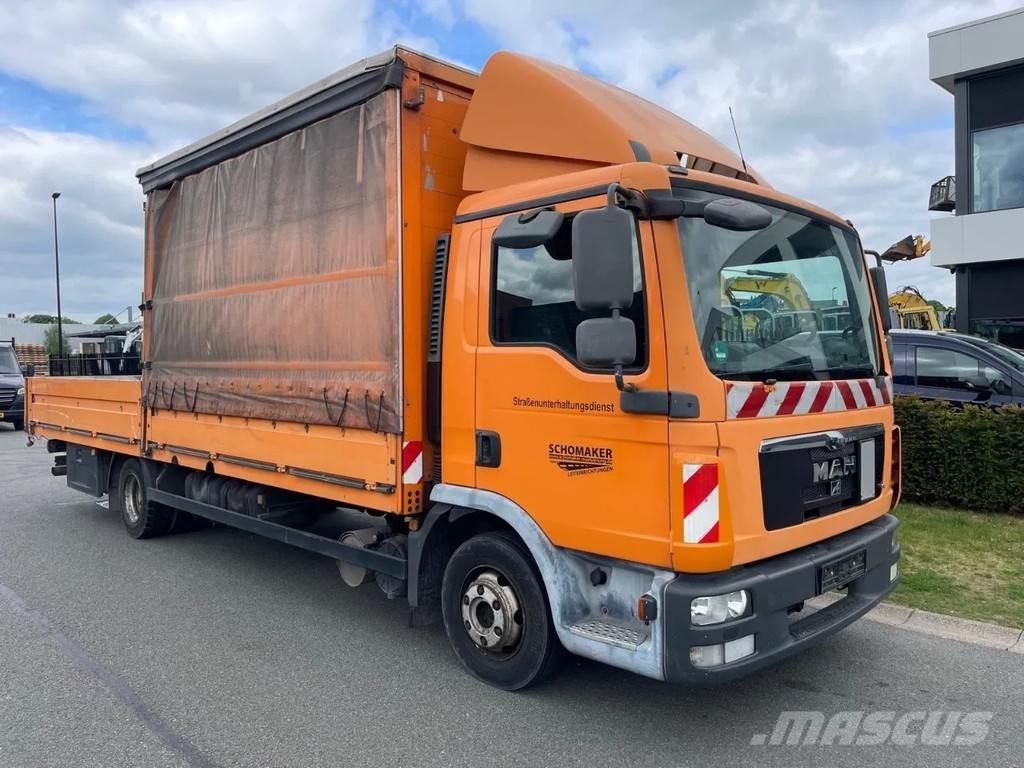 MAN TGL 8.220 Platformas/izkraušana no sāniem
