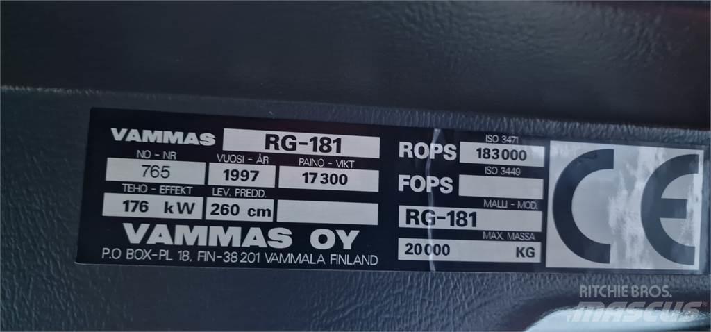 Vammas RG181 Greideri
