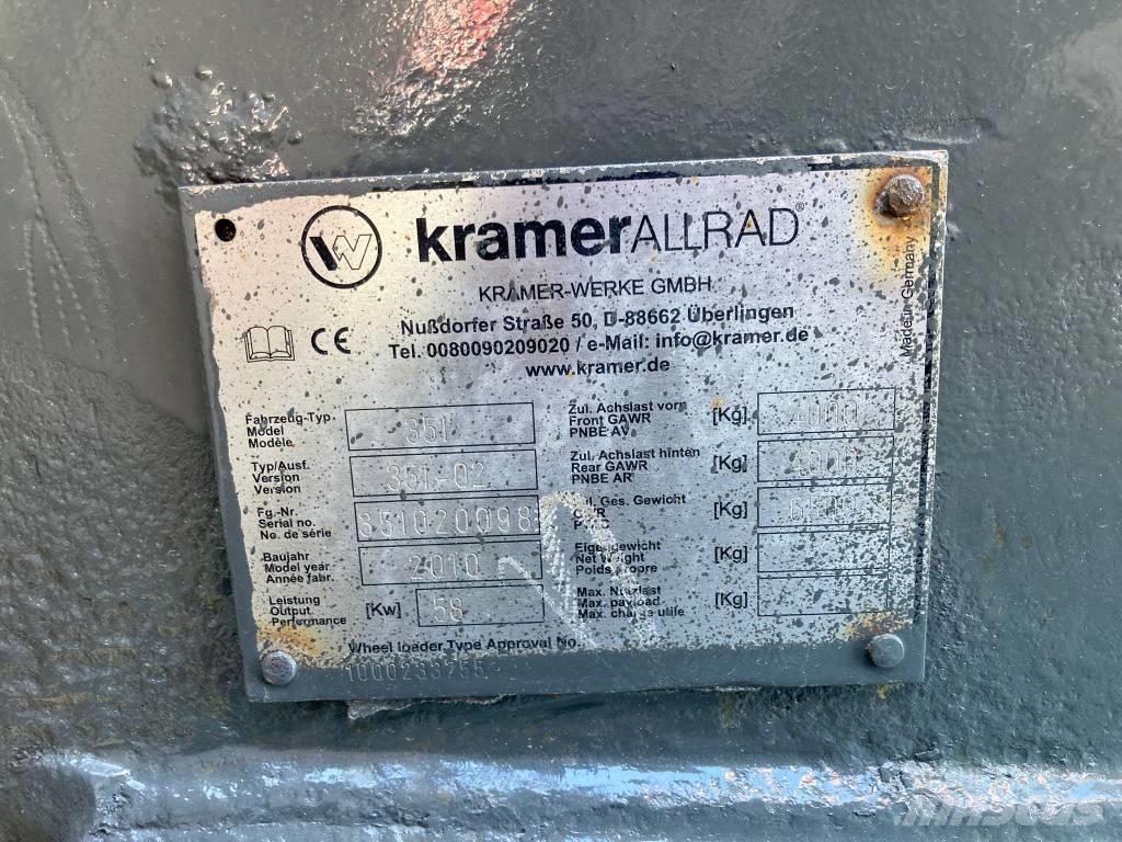 Kramer 480AP MYYTY! Iekrāvēji uz riteņiem