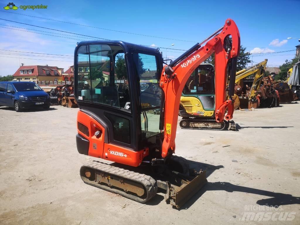 Kubota KX 016-4 Mini ekskavatori < 7 t