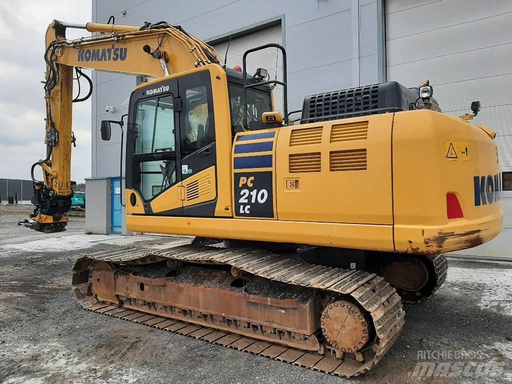 Komatsu PC 210 LC-11 Kāpurķēžu ekskavatori