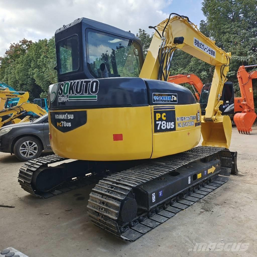 Komatsu PC 78 US Kāpurķēžu ekskavatori