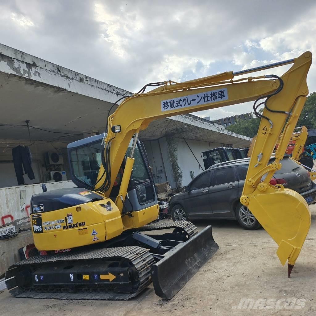 Komatsu PC 78 US Kāpurķēžu ekskavatori