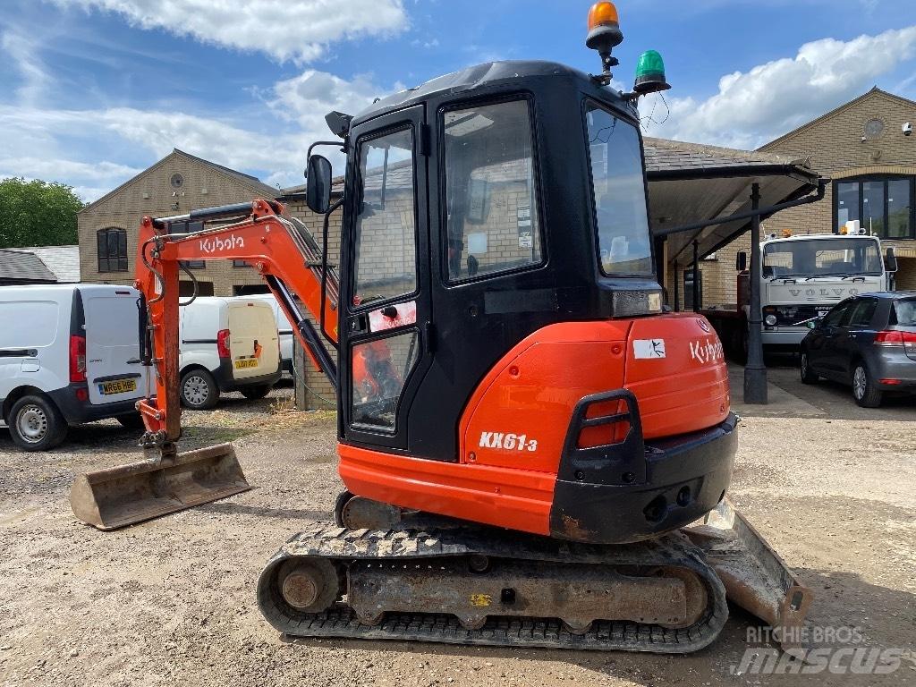 Kubota Kx61 Mini ekskavatori < 7 t