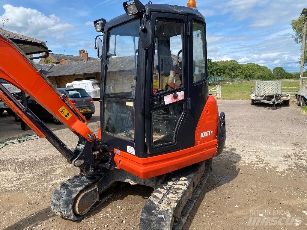 Kubota Kx61 Mini ekskavatori < 7 t