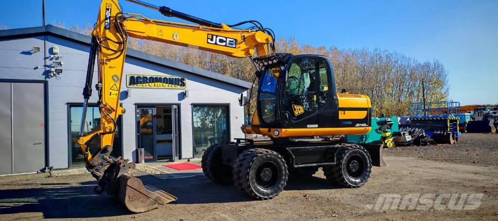 JCB JS 145 W Ekskavatori uz riteņiem