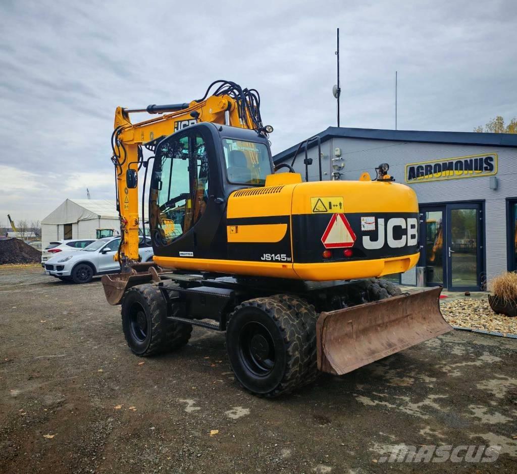 JCB JS 145 W Ekskavatori uz riteņiem
