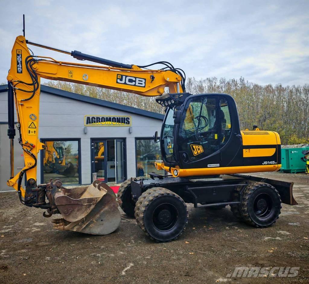 JCB JS 145 W Ekskavatori uz riteņiem