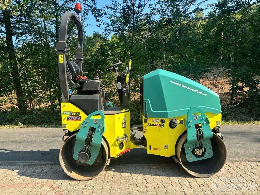Ammann ARX 26.1 Divvalču grunts veltņi