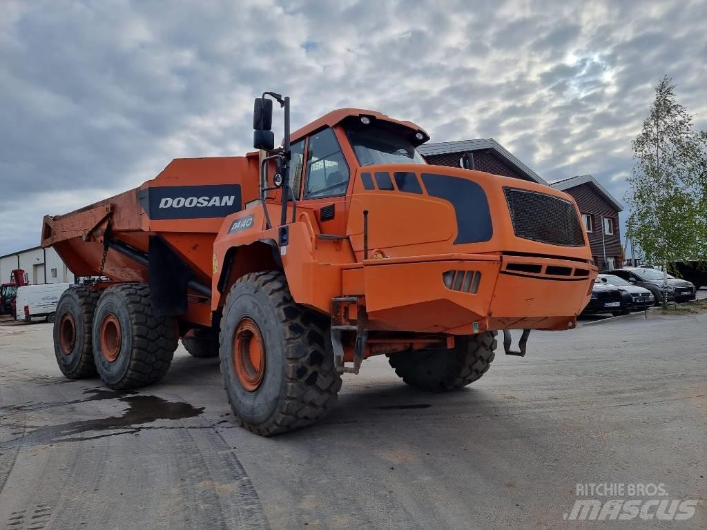 Doosan DA 40 6x6 Artikulētie pašizgāzēji