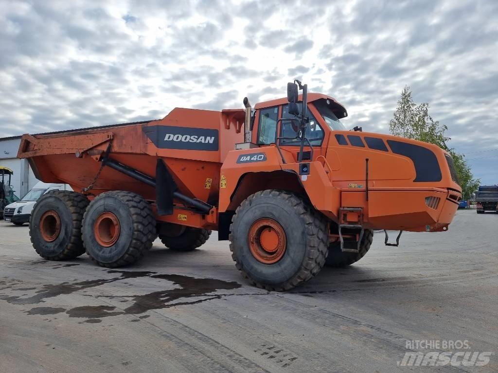 Doosan DA 40 6x6 Artikulētie pašizgāzēji