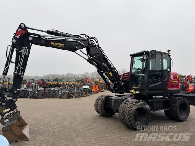 Yanmar B 110 W Ekskavatori uz riteņiem