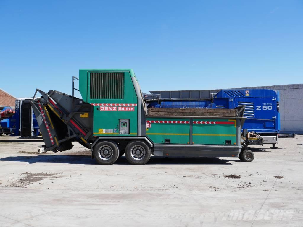 JENZ BA 915 Koksnes šķeldotāji