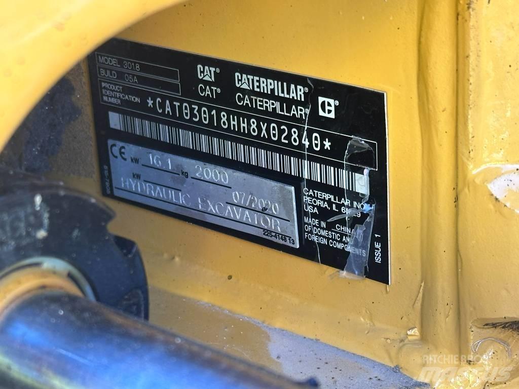 CAT 301.8 Mini ekskavatori < 7 t