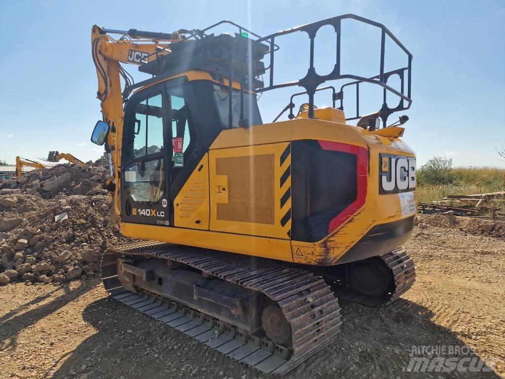 JCB 140 X Kāpurķēžu ekskavatori