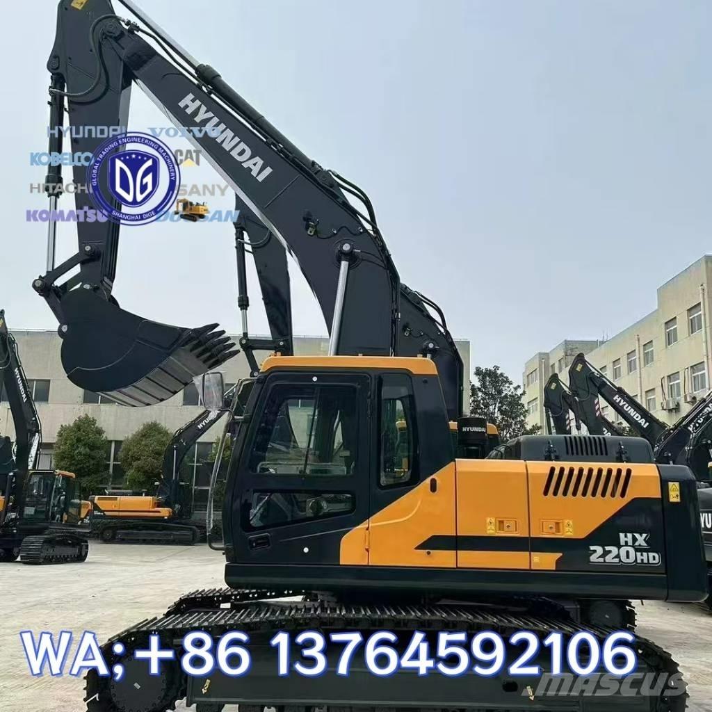 Hyundai HX 220 Kāpurķēžu ekskavatori