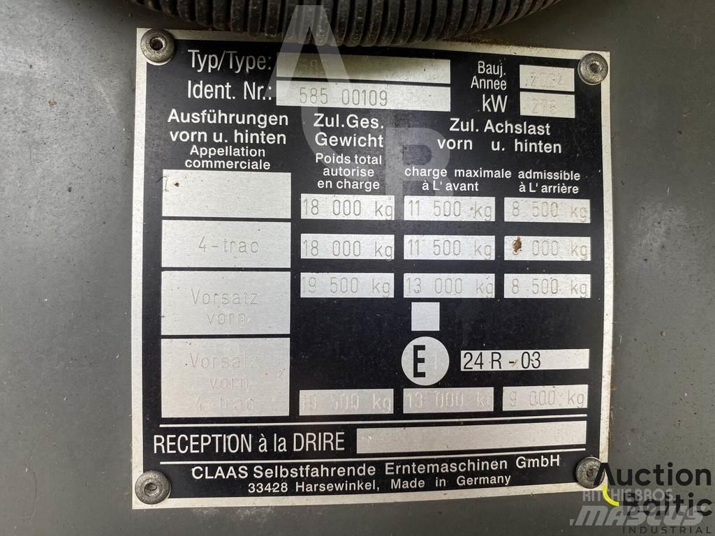 CLAAS Lexion 570 Ražas novākšanas kombaini
