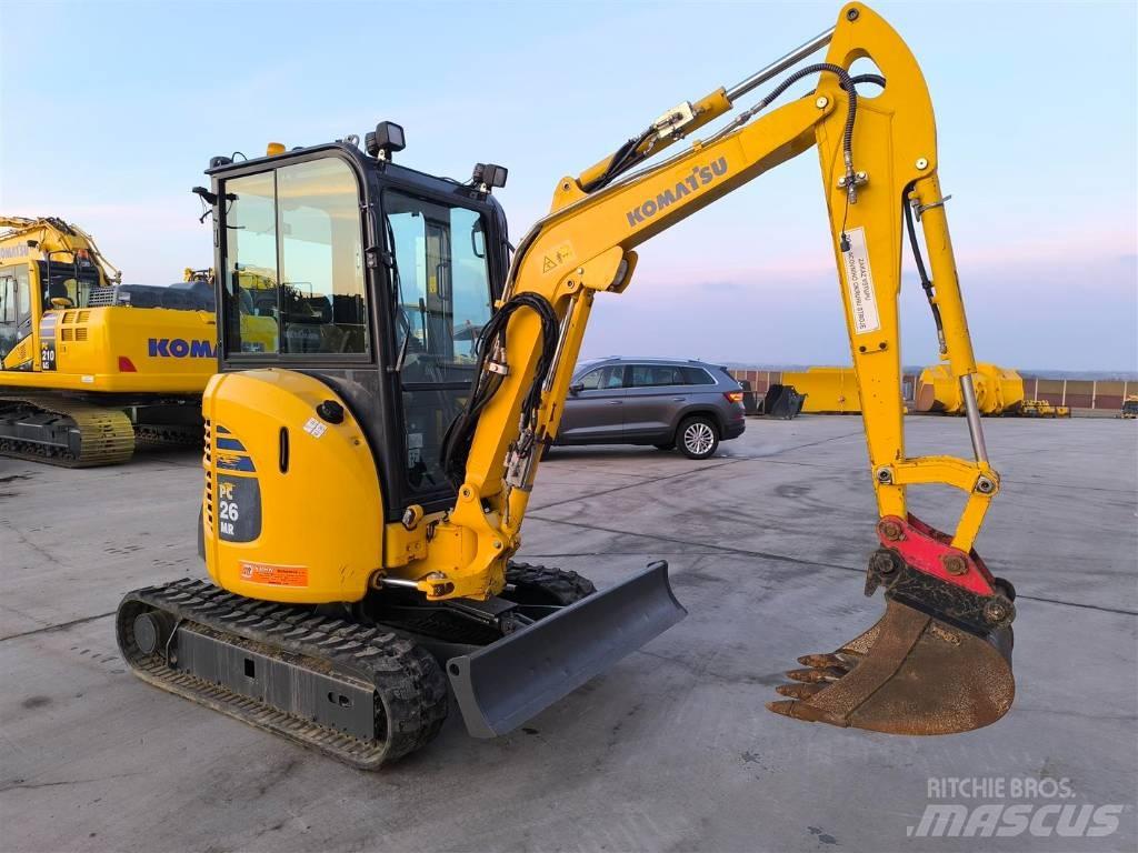 Komatsu PC 26 MR-5 Mini ekskavatori < 7 t