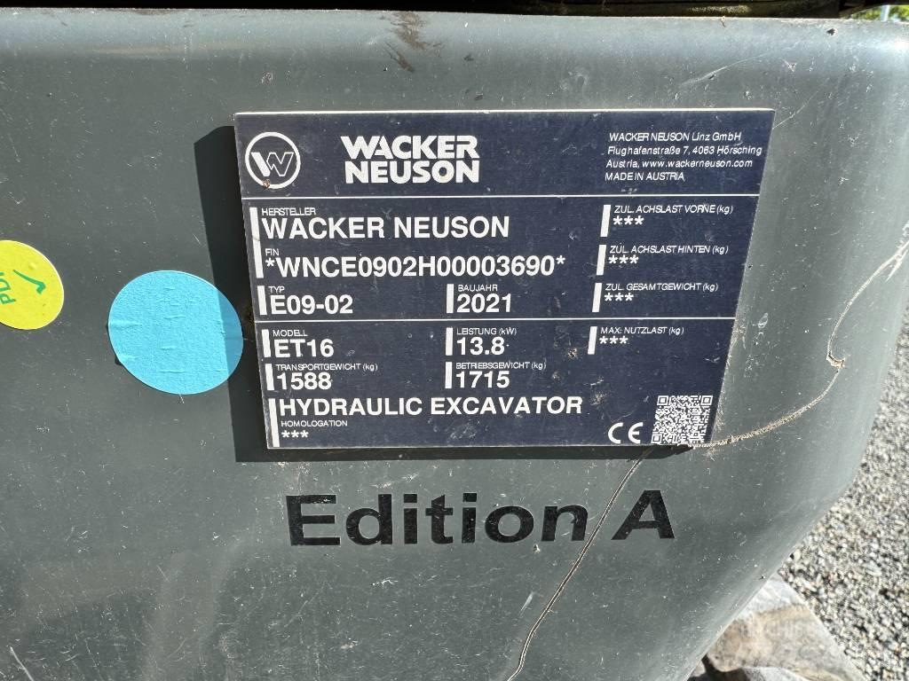 Wacker Neuson ET16 Kāpurķēžu ekskavatori