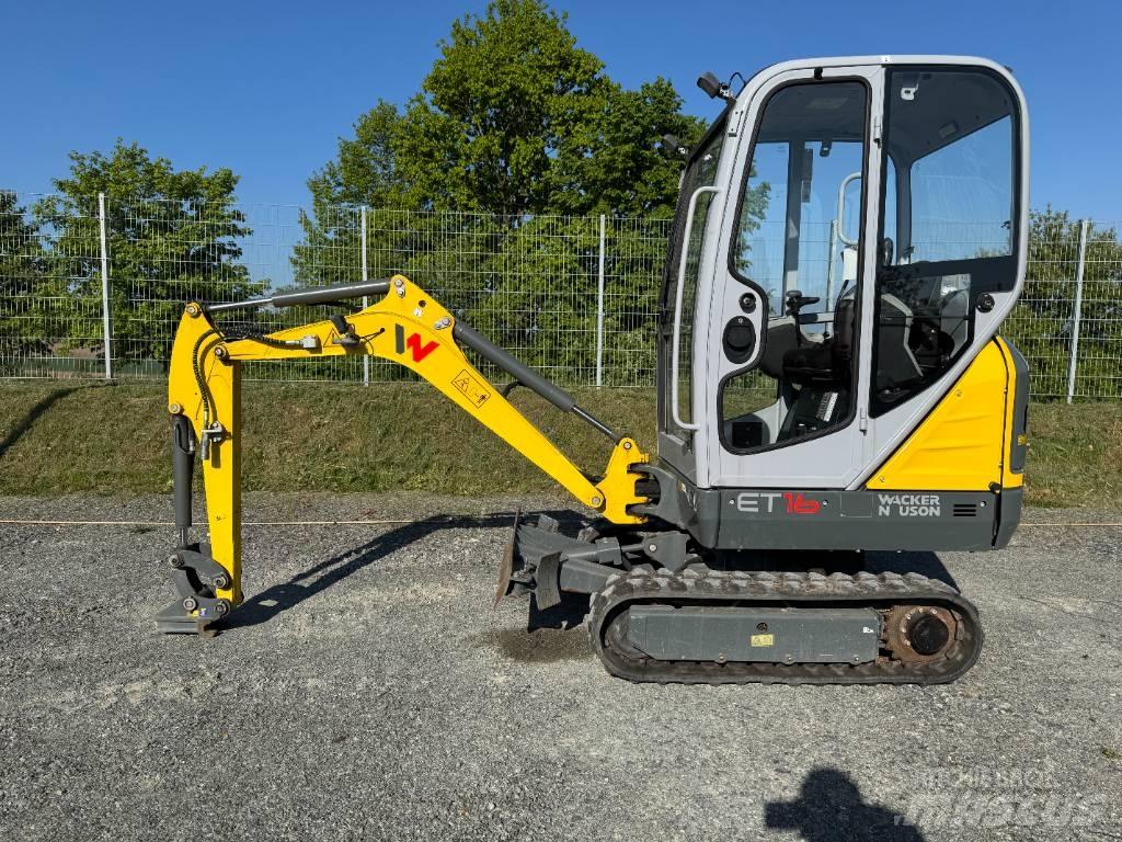 Wacker Neuson ET16 Kāpurķēžu ekskavatori