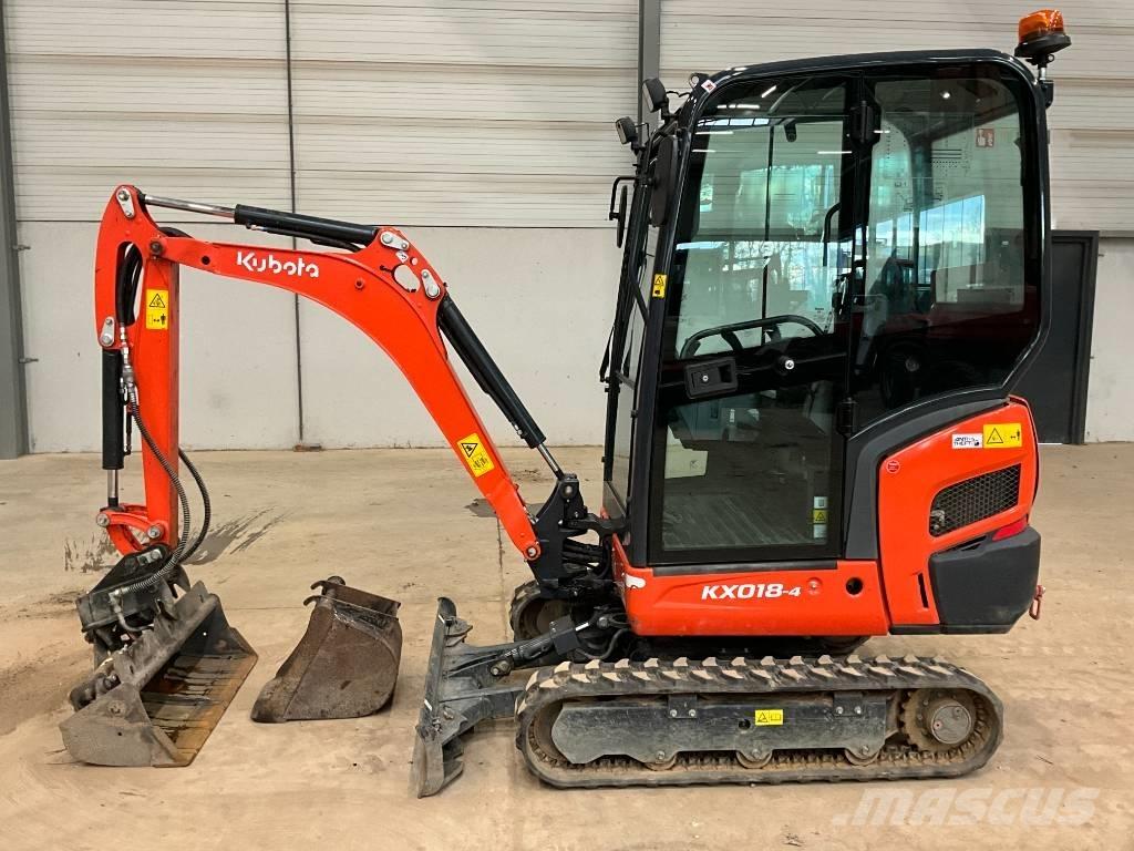 Kubota KX 018-4 Mini ekskavatori < 7 t