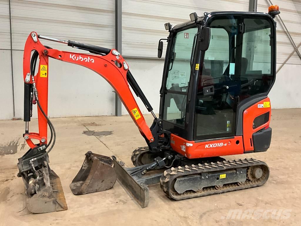 Kubota KX 018-4 Mini ekskavatori < 7 t