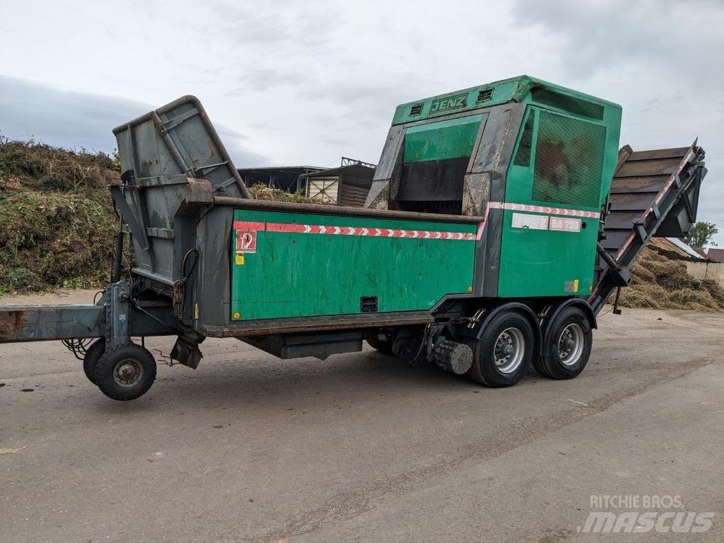 JENZ BA 725 DL Koksnes šķeldotāji