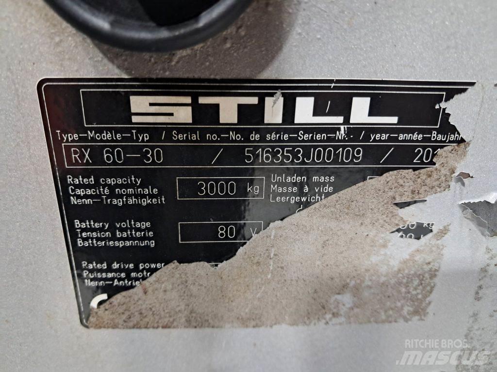 Still RX60-30 Elektriskie iekrāvēji