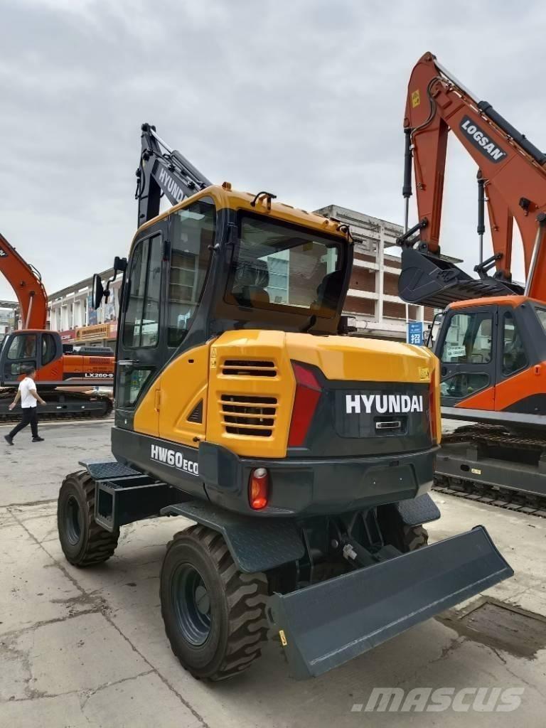 Hyundai HW 60 Eco Ekskavatori uz riteņiem