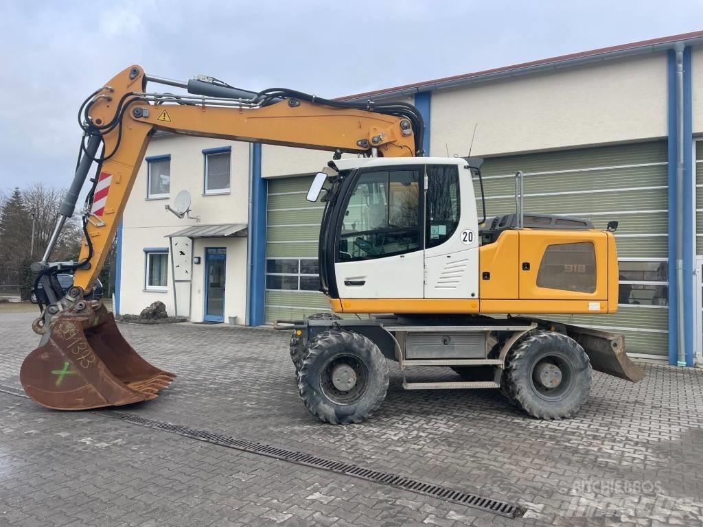 Liebherr A 918 Ekskavatori uz riteņiem