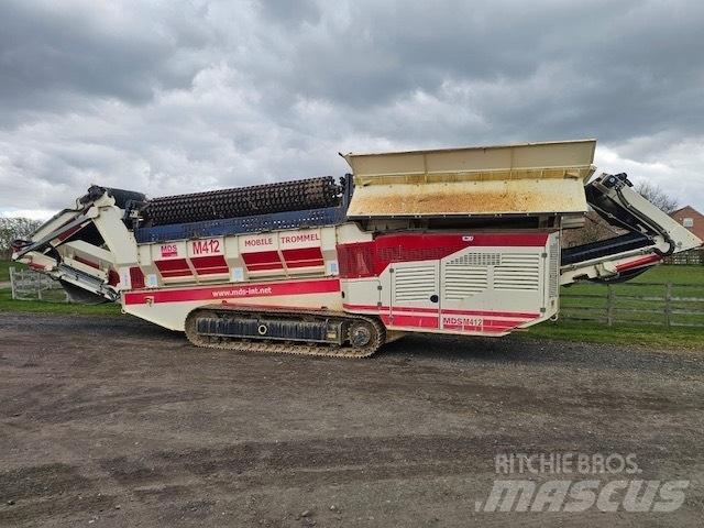Terex MDS412 Cilindrveida rotējošs siets