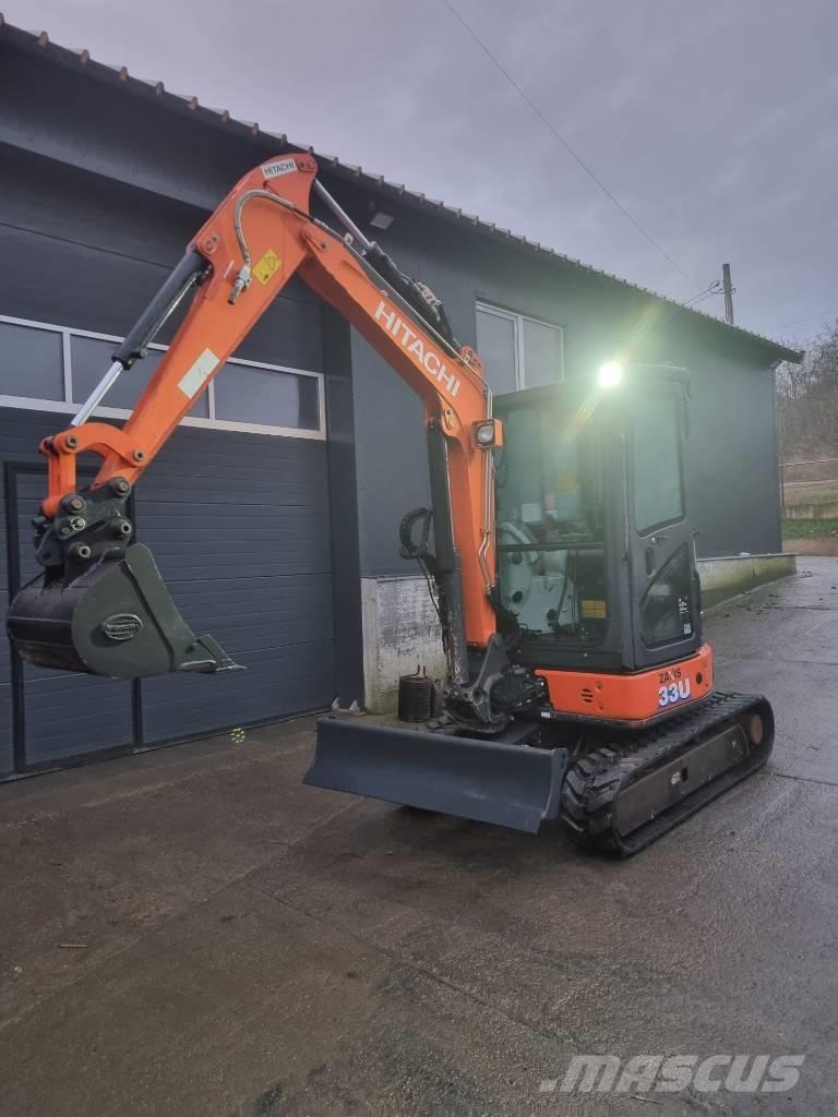 Hitachi 33u Zaxis Mini ekskavatori < 7 t