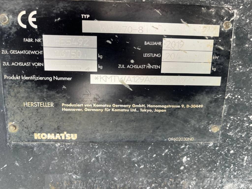 Komatsu WA 470-8 Iekrāvēji uz riteņiem