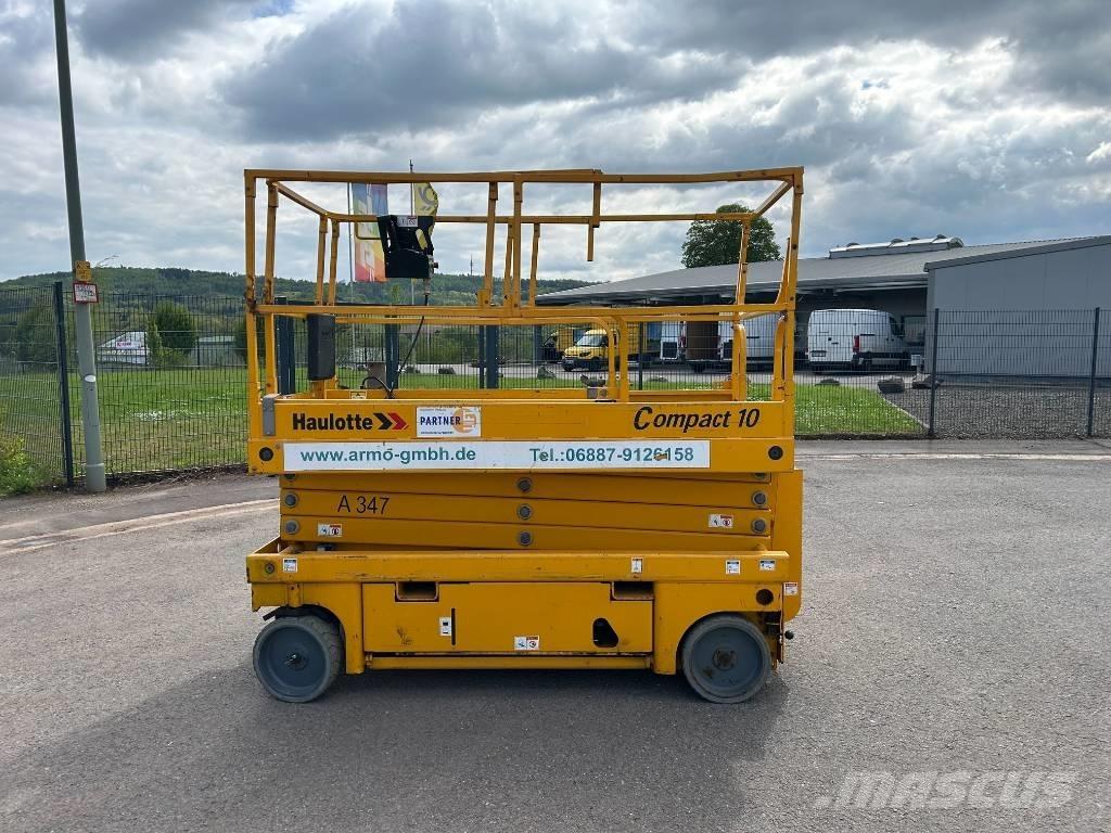 Haulotte Compact 10 Šķerveida pacēlāji
