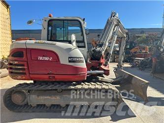 Takeuchi TB290 Vidēja lieluma ekskavatori 7 t - 12 t