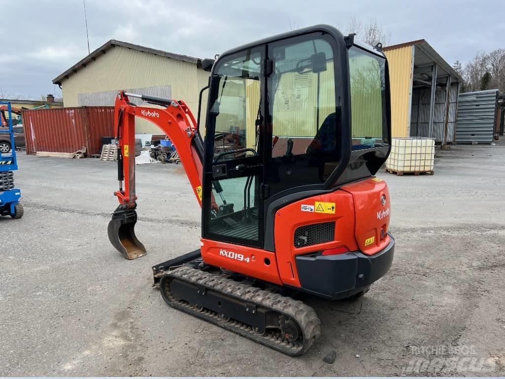 Kubota KX -019-4 Mini ekskavatori < 7 t