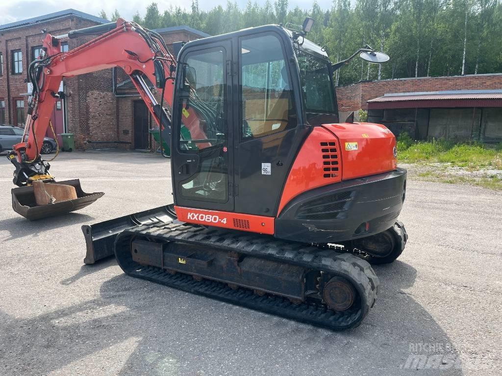 Kubota KX 080-4 Vidēja lieluma ekskavatori 7 t - 12 t