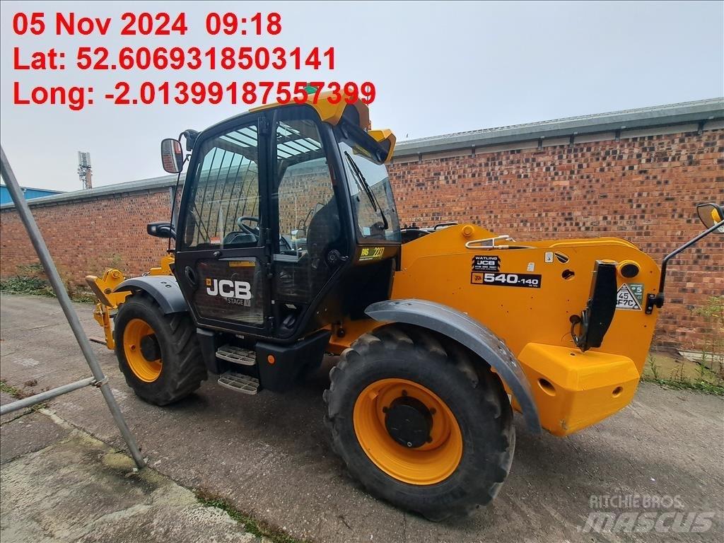 JCB 540-140 Teleskopiskie manipulatori