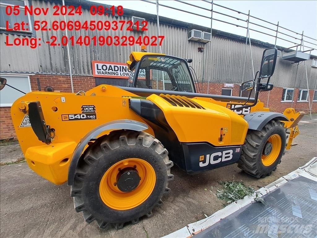 JCB 540-140 Teleskopiskie manipulatori