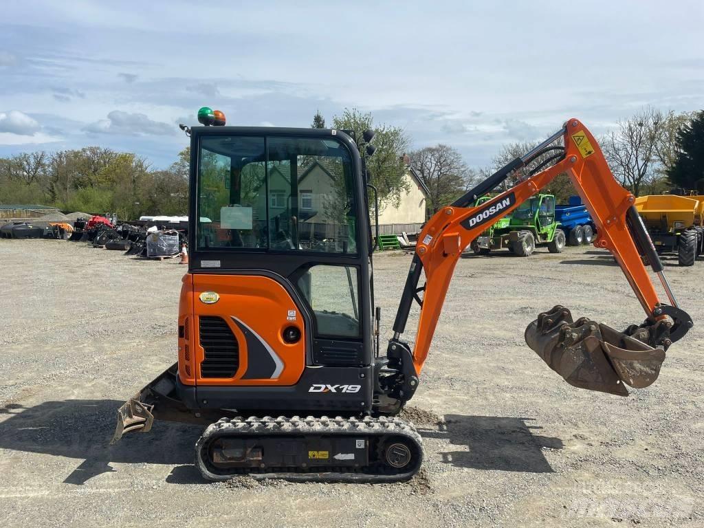 Doosan DX 19 Mini ekskavatori < 7 t