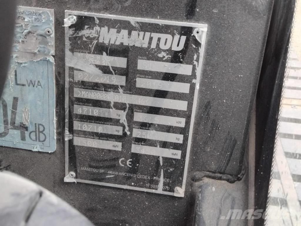Manitou MT 625 Teleskopiskie manipulatori